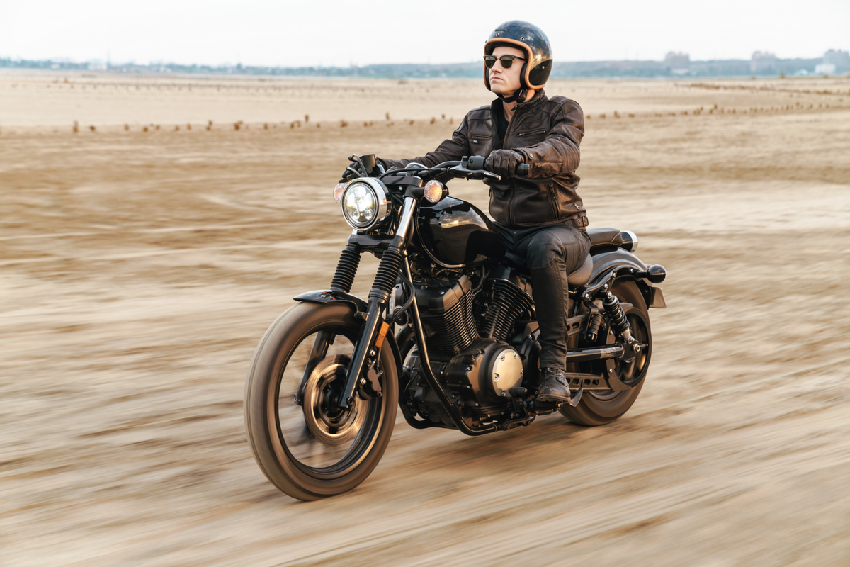 Wenn das Motorrad im Graben liegt und oben alle vorbeifahren