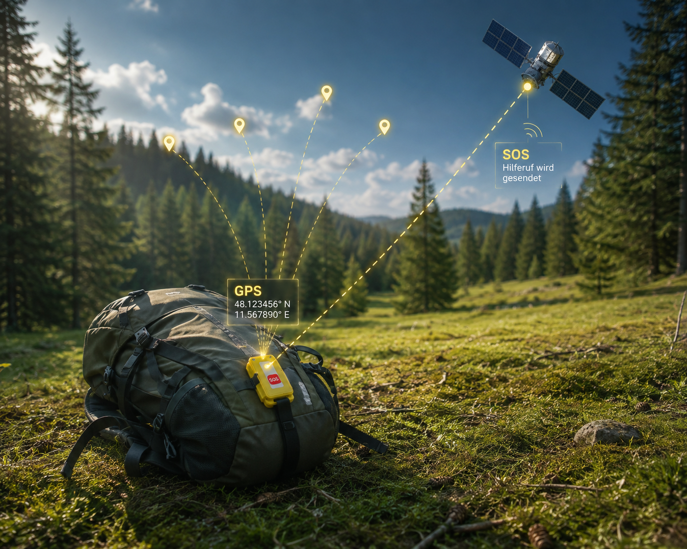 Nicht überall, wo GPS draufsteht, steckt auch GPS drin, mit KI erzeugt