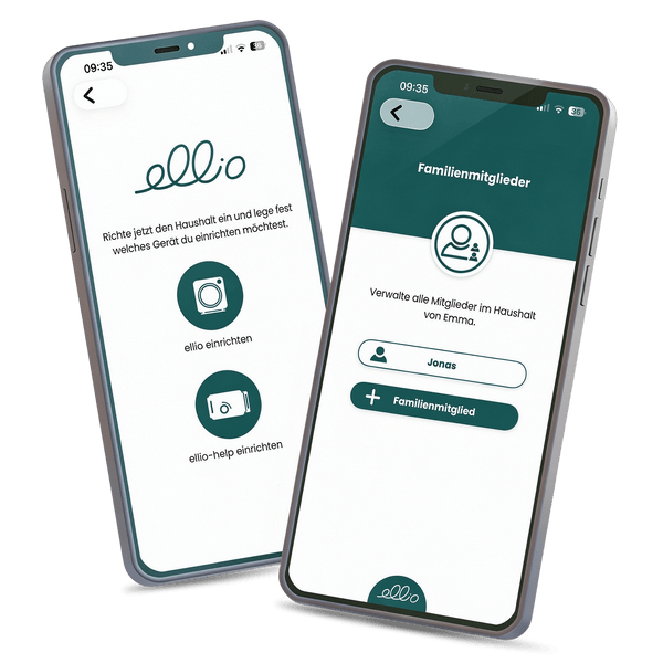 ellio help Einrichtungsscreens
