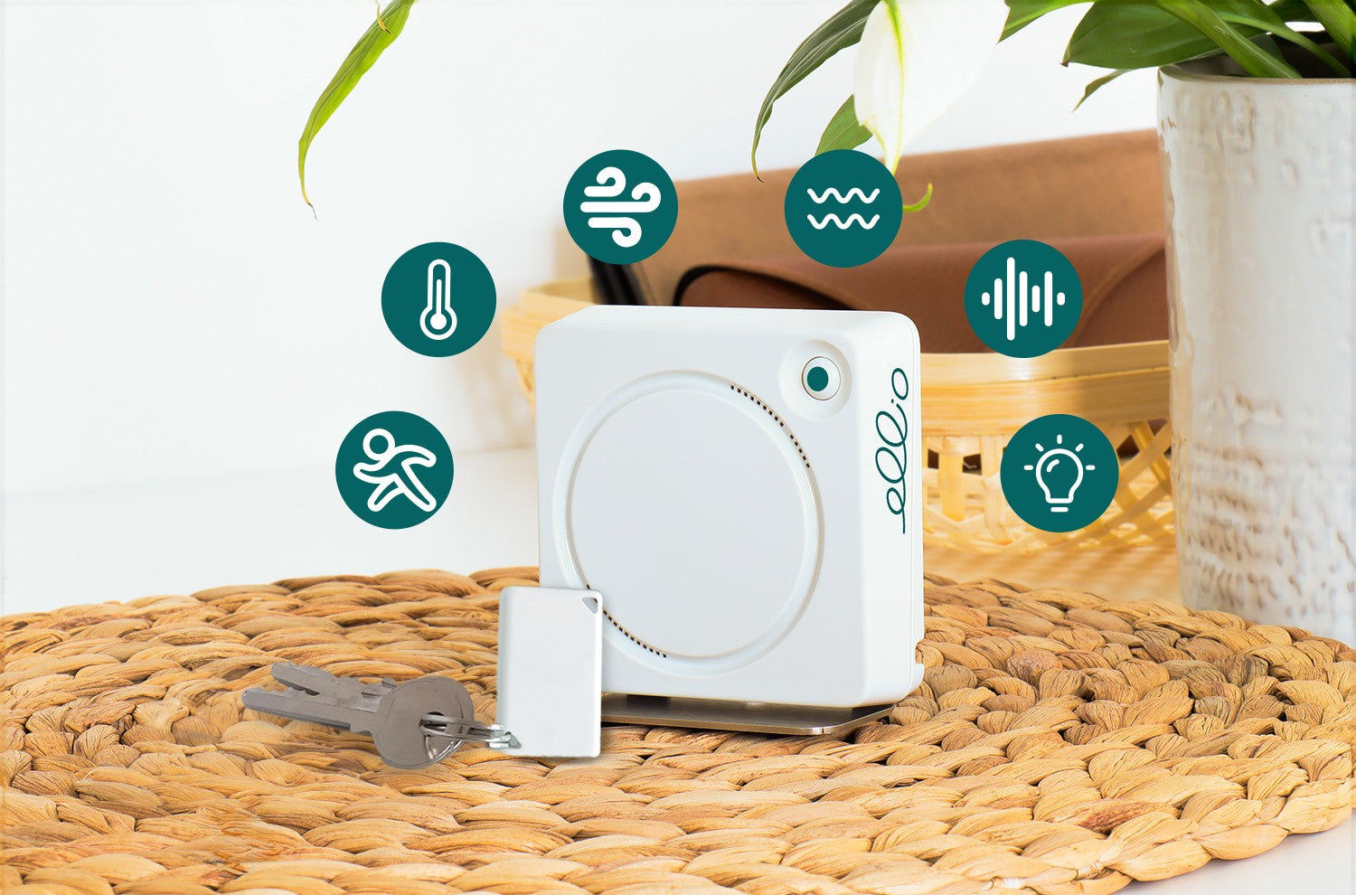 ellio Gerät mit Schlüsselanhänger